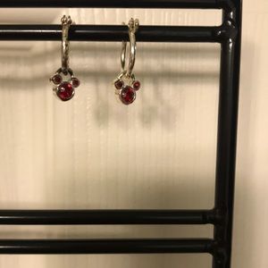 Disney sterling silver Minnie Mouse earrings